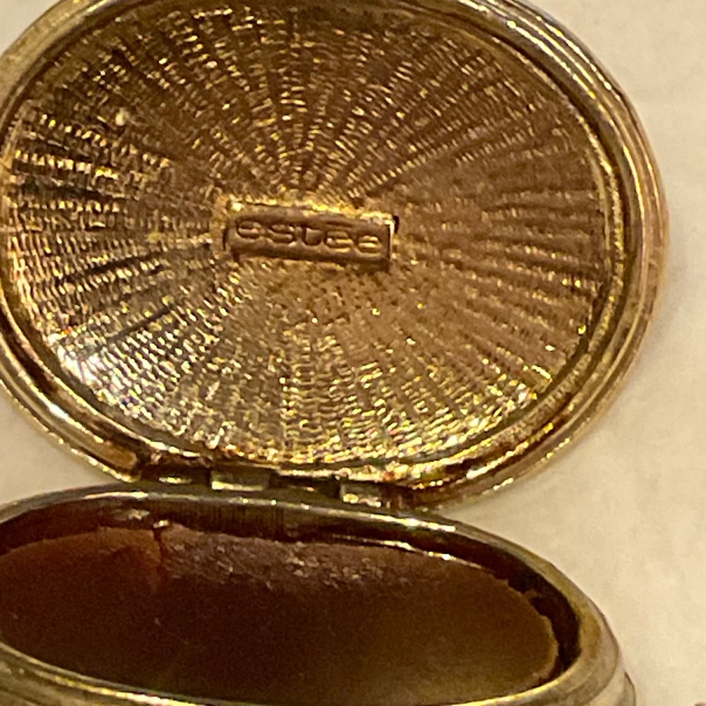 Este Lauder Moonsilver Solid Parfume Locket Penda… - image 6